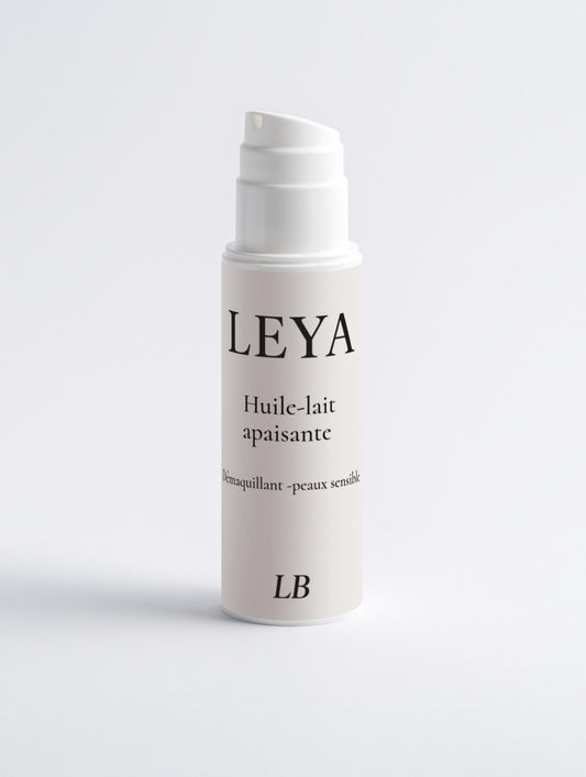 LEYA – Démaquillant Huile-Lait Apaisant deux-en-un 150Ml