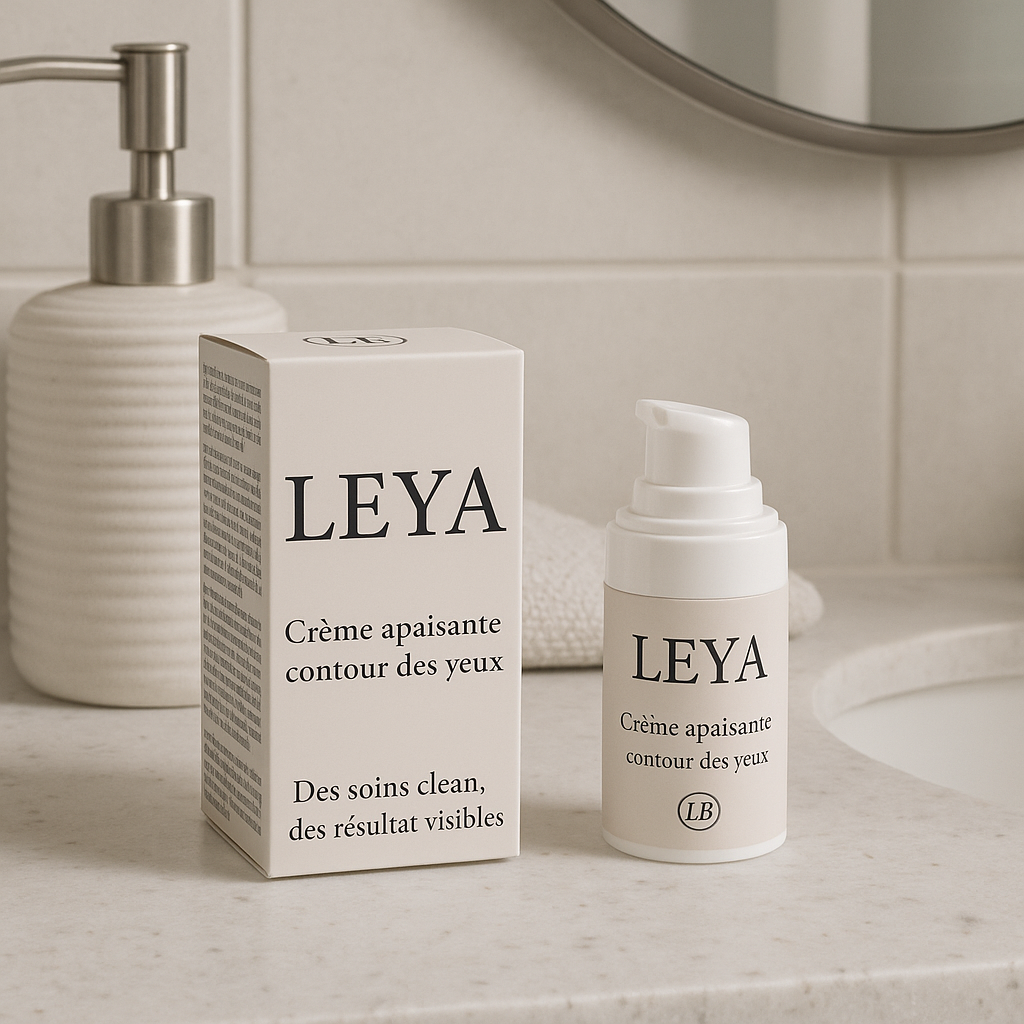 LEYA – Crème Contour des Yeux Apaisante au CBD 15Ml